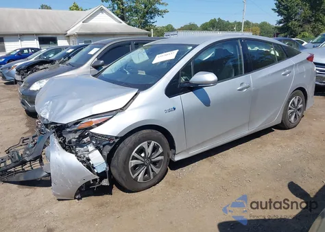 2017 Toyota Prius Prime Advanced z USA, uszkodzony, nr VIN JTDKARFP3H3011826